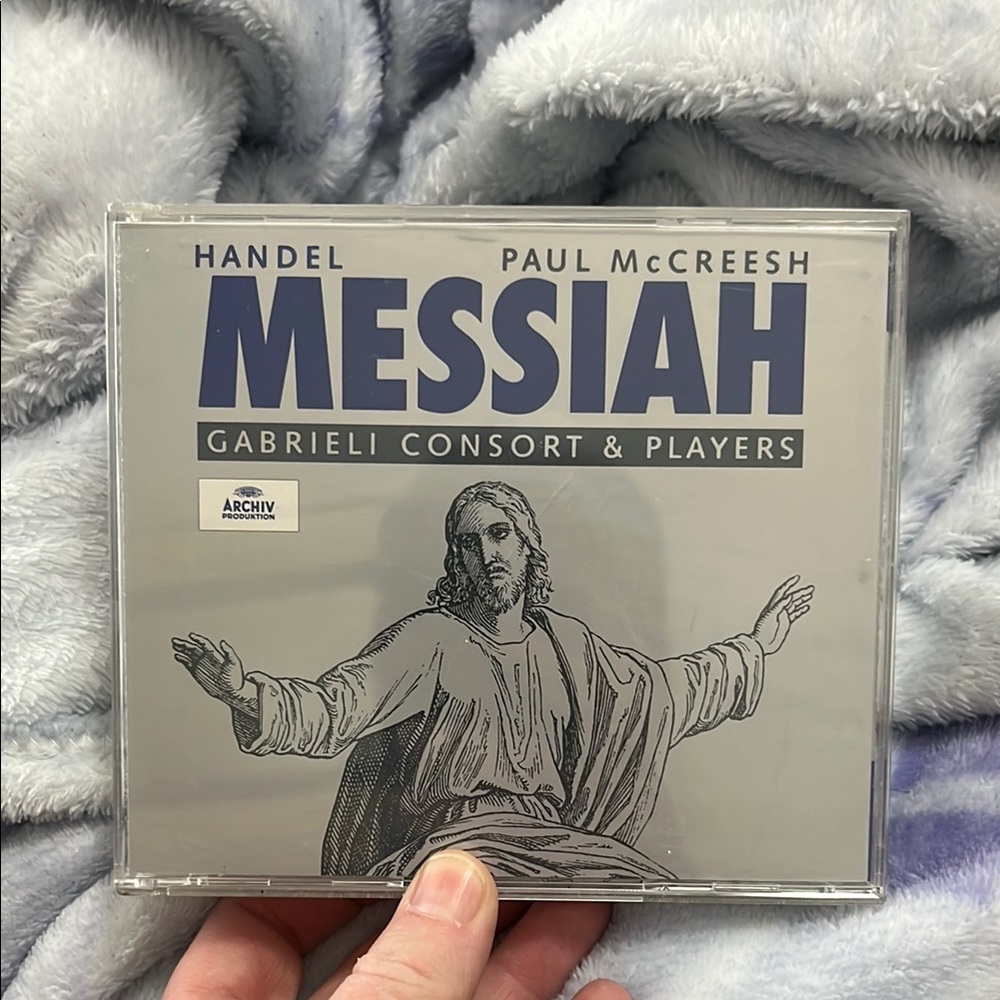 Handel Messiah CD by Paul McCreesh - Gray